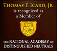 Thomas Icard National Academy of Distinguished Neutrals
