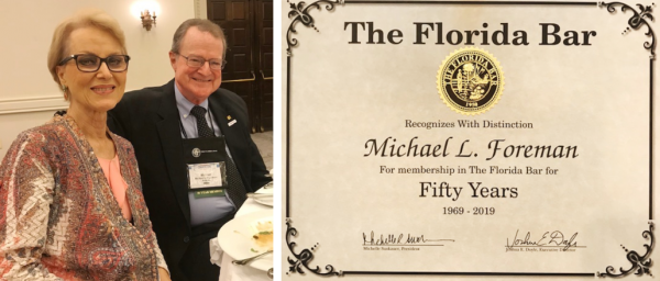 Attorney Mike Foreman honored by FL Bar